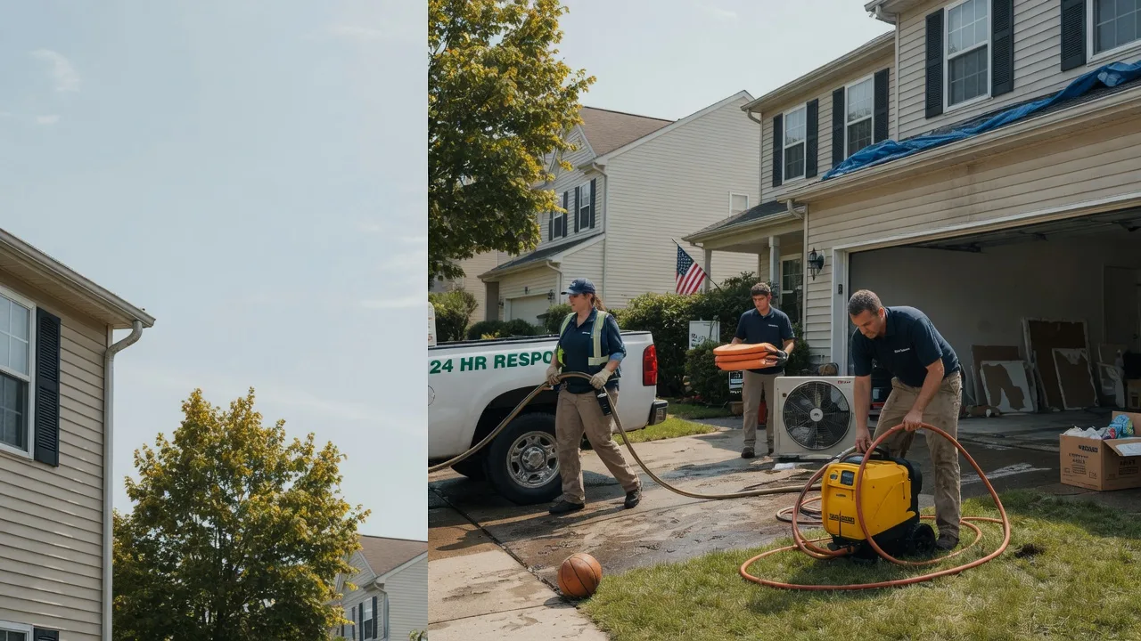 Emergency Water Damage Restoration in Bushwood, MD near me
